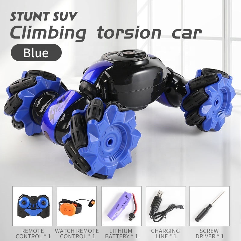 High Speed Stunt Car Remote Control Climbing Torsion Twist Hand Watch Car Rc Toy Remote Control Cars For Adults