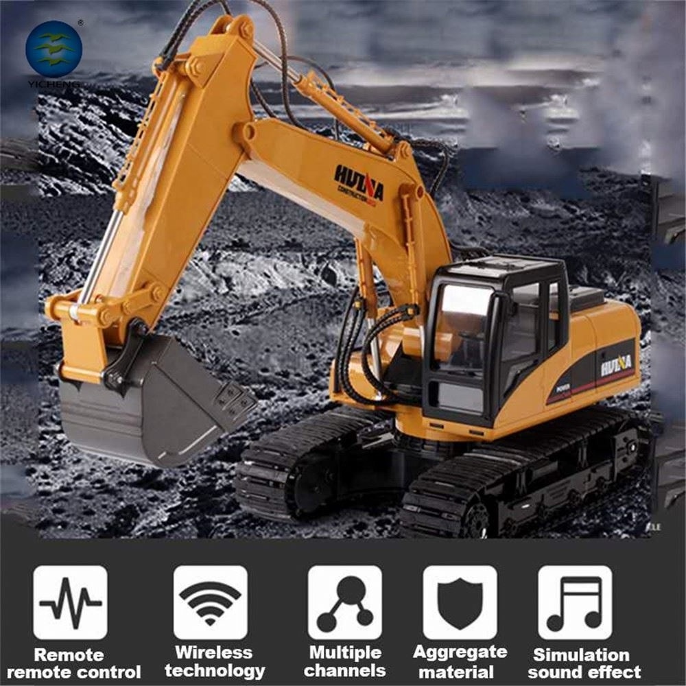 New Arrival 1:14 Custom Truck Remote Toy Volvo Rc Excavator With Promotion Gift