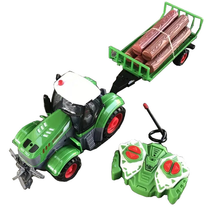 Remote Control  farm trailer  1:24 27HZ 4CH tractor Rc Farmers Car Truck Toy