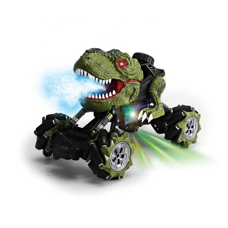 Powerful Toy Vehicle Drift Toy Carros A Control Remoto 4x4  Remote Control Rc Car Dinosaurs Sound Effects Stunt Speed Car