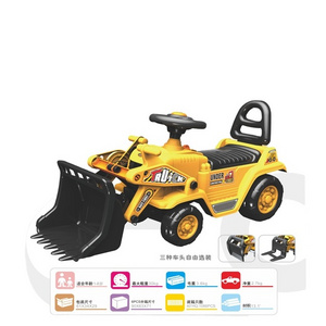 Hot Selling Plastic Ride On Bulldozer Tractor Truck Construction Vehicle Ride On Bulldozer For Kids