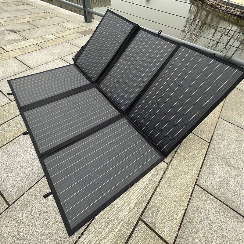 Manufacturer wholesale price jinko half cell 200w 300w 400 watt solar panel kw foldable portable kit