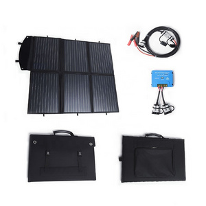 China wholesale smart 300w foldable solar panels 400w portable solar panel foldable durable 200W for camping hiking