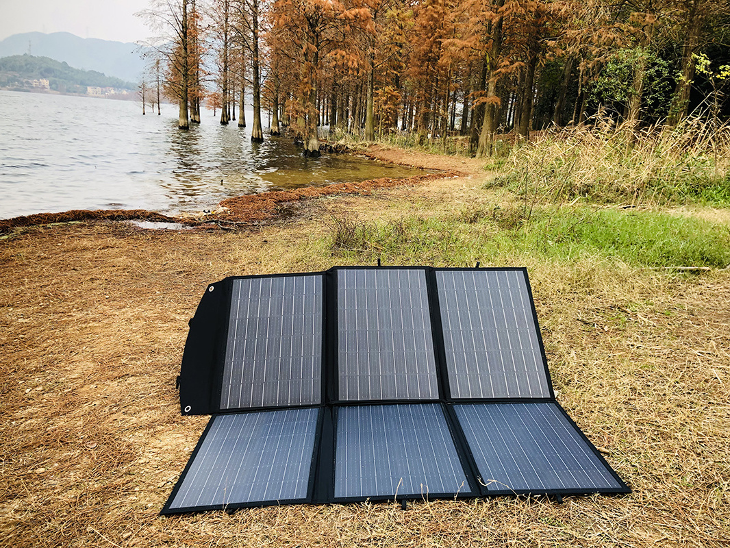 Monocrystalline Portable Mono Smart 18v 200watt Foldable Solar Panel Charger Camping 300w Solar Blanket for Hiking RV