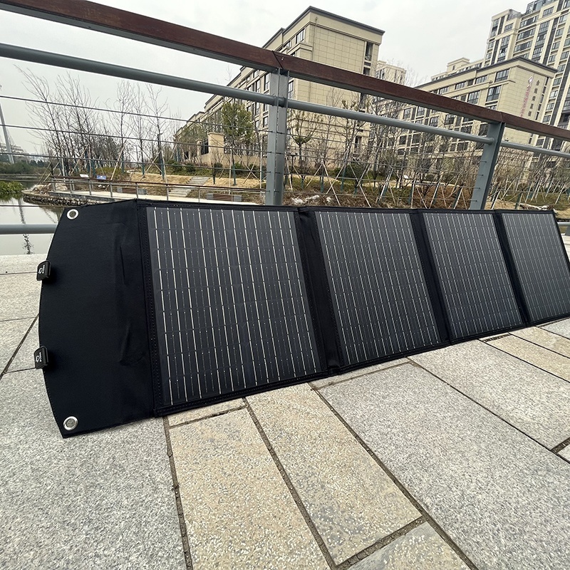 Smart Solar Cells Rv 18V 100W 200WMonocrystalline Silicon IP65 Solar Panel System For Hiking Outdoor Camping