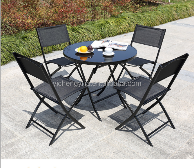 Mesh Steel Garden Furniture 3Pc Set Bistro Set Outdoor Garden Furniture