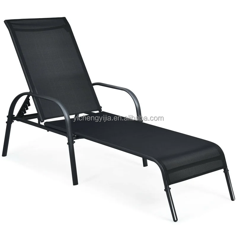 Swimming Pool Chaise Lounge Beach Aluminum Outdoor Furniture Sun Lounge Chair