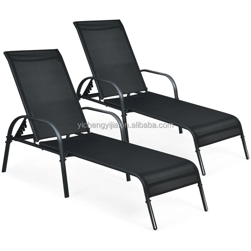 Swimming Pool Chaise Lounge Beach Aluminum Outdoor Furniture Sun Lounge Chair