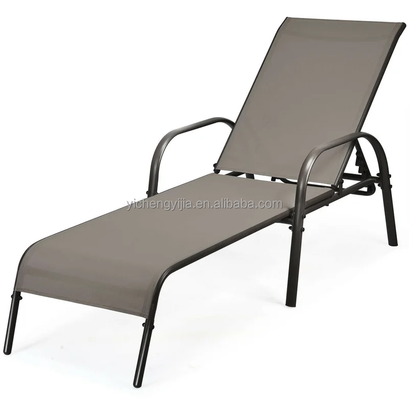 YCYJ Jiangxi Ileisure Pool Furniture Metal Aluminium Recliner Patio Outdoor Beach Chaise Lounge