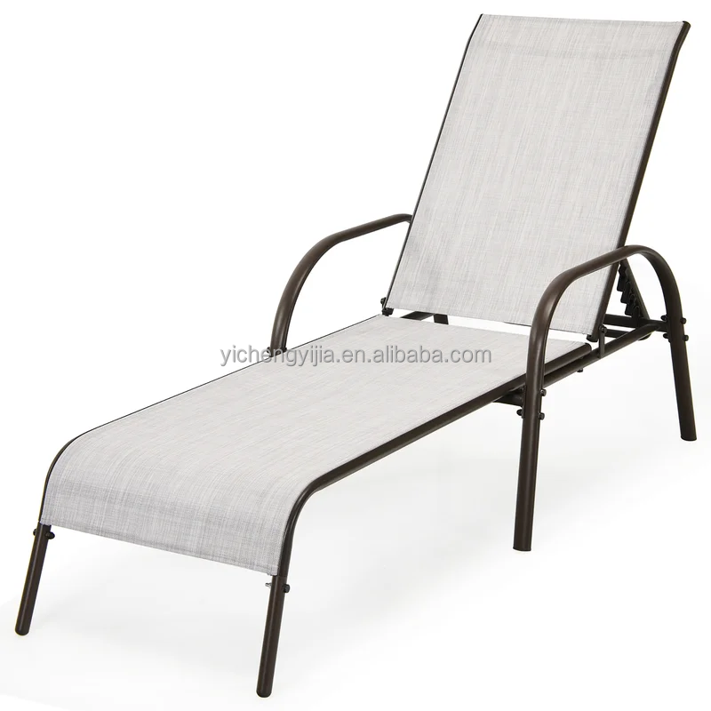 YCYJ Jiangxi Ileisure Pool Furniture Metal Aluminium Recliner Patio Outdoor Beach Chaise Lounge