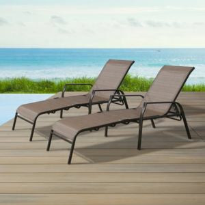 Folding Sunbed Outdoor Unique Portable Sun Lounger Chairs Lightweight Folding Beach Aluminum Lounger Chair