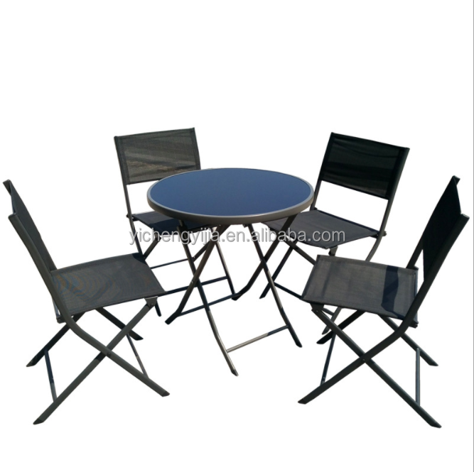 Mesh Steel Garden Furniture 3Pc Set Bistro Set Outdoor Garden Furniture