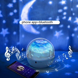 2021 HOT Amazon APP smart portable projector Bling Starry Lights Laser Projector w/led Nebula Cloud Star Night Light