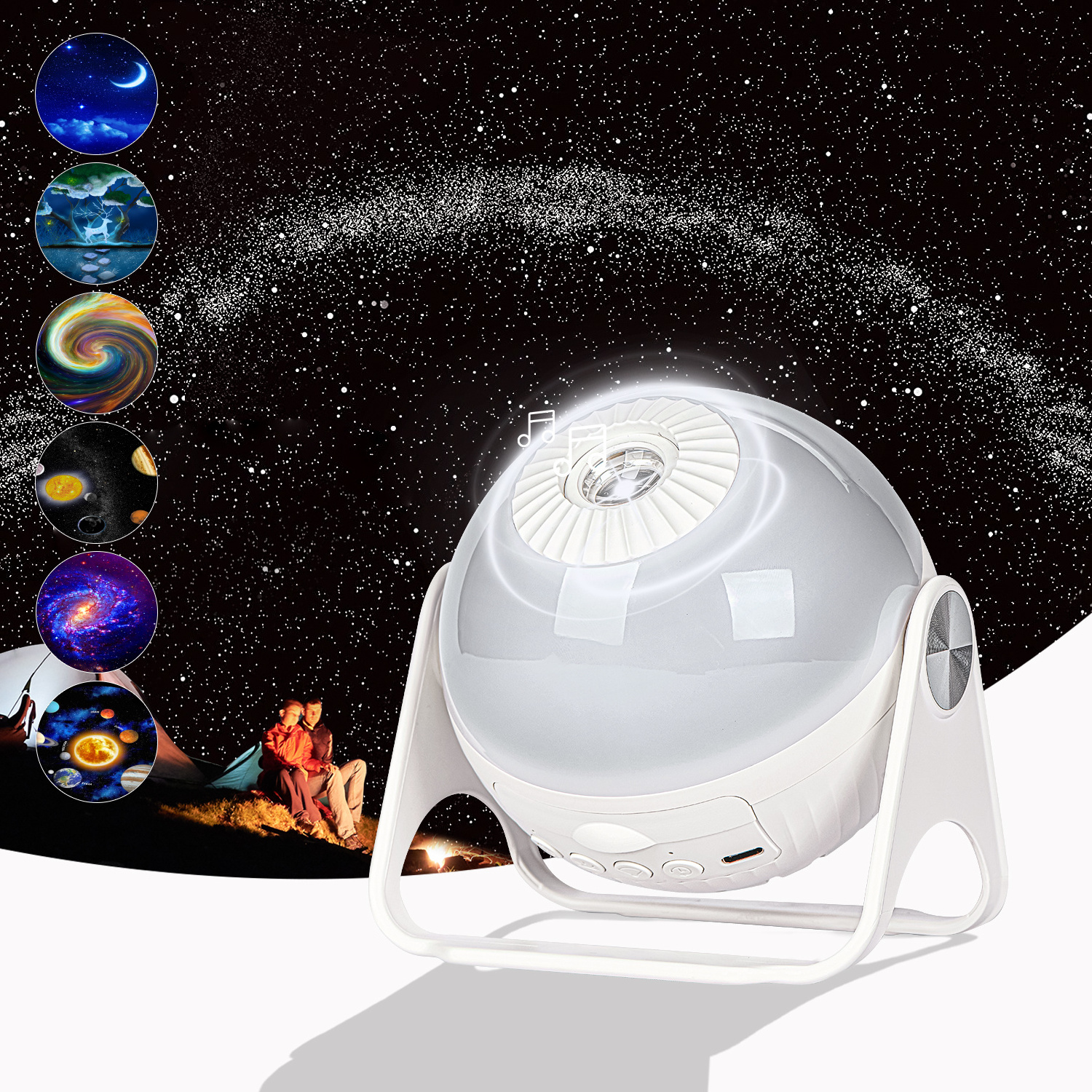 Astronaut Star Projector Kid Night Light Galaxy Nebula Ceiling Led Light Projector with Timer and Remote Starry Lamp for Bedroom