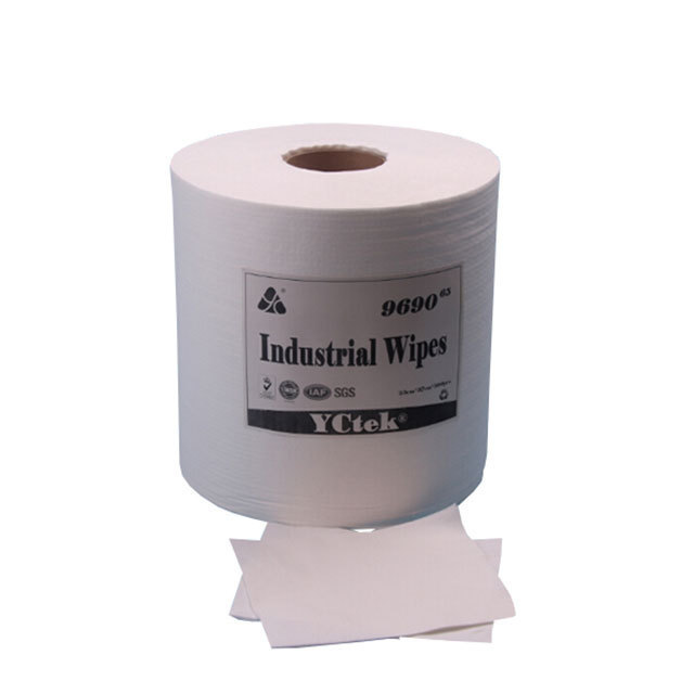 Two Ply Nonwoven Airlaid Rolls Paper Wipes