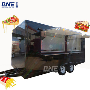 High quality taco food equip trailer vendor food cart USA DOT  well equipped kitchen verified mobile food trucks for sales