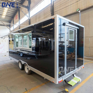 YiCheYiGuan used food trailers for sale by owner mini hot dog cart food truck purchase food trailer with full kitchen equipments