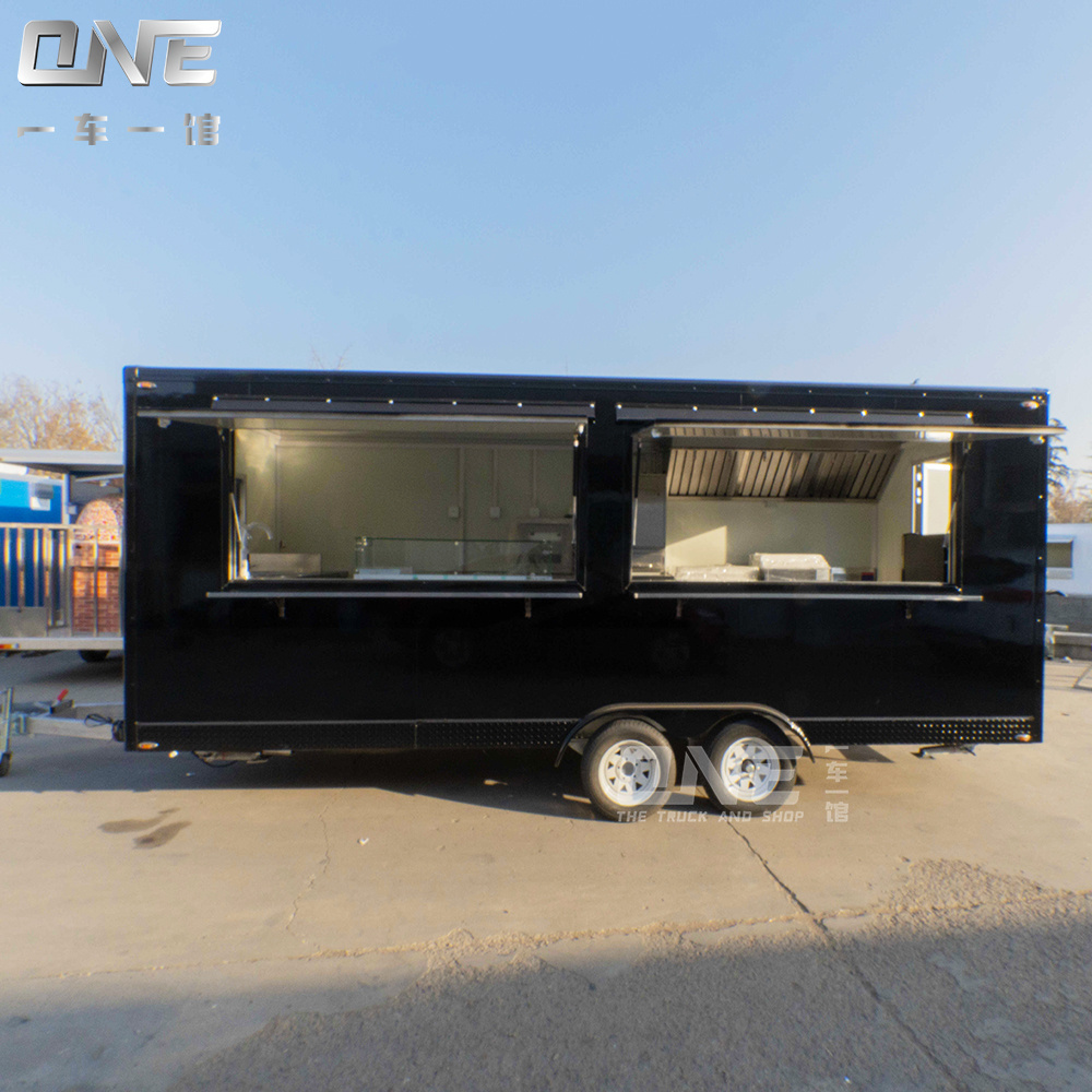 mobile bar food trailers retail ice cream trailer mobile pizza vending food truck cart purchase hot dog stand