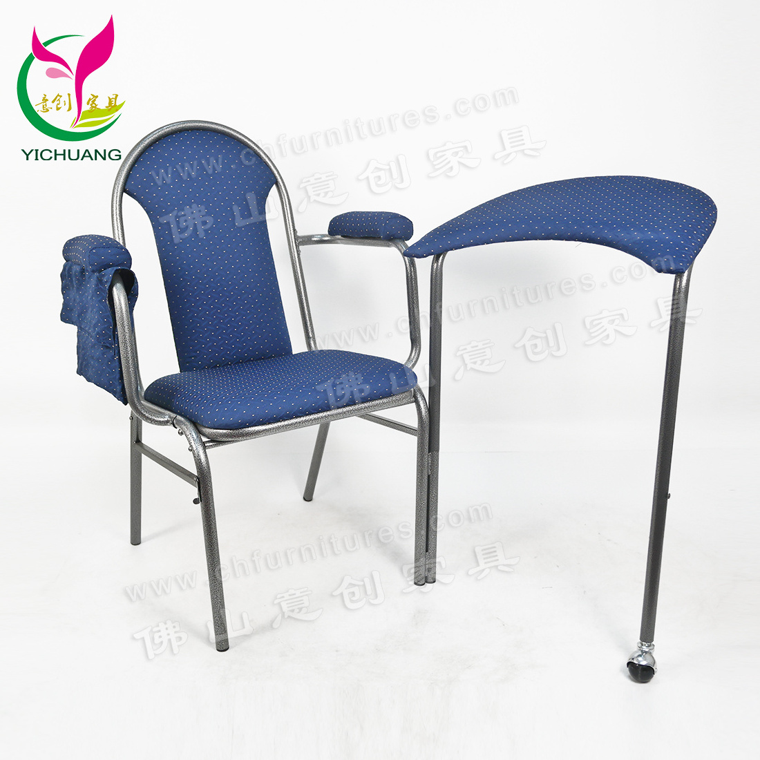 Wholesale church seater knock down metal padded islamic muslim prayer chair for elderly