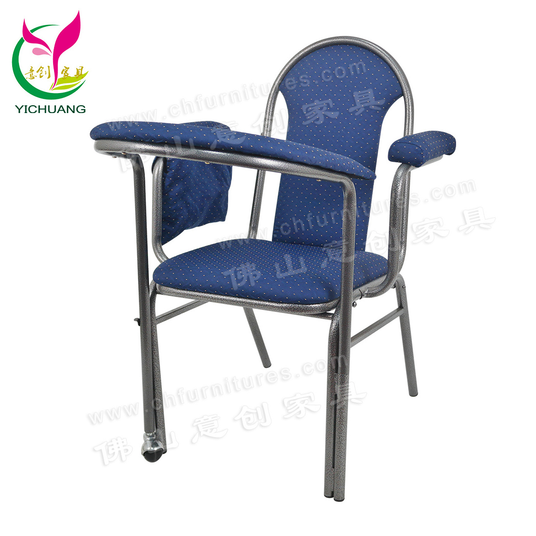 Wholesale church seater knock down metal padded islamic muslim prayer chair for elderly