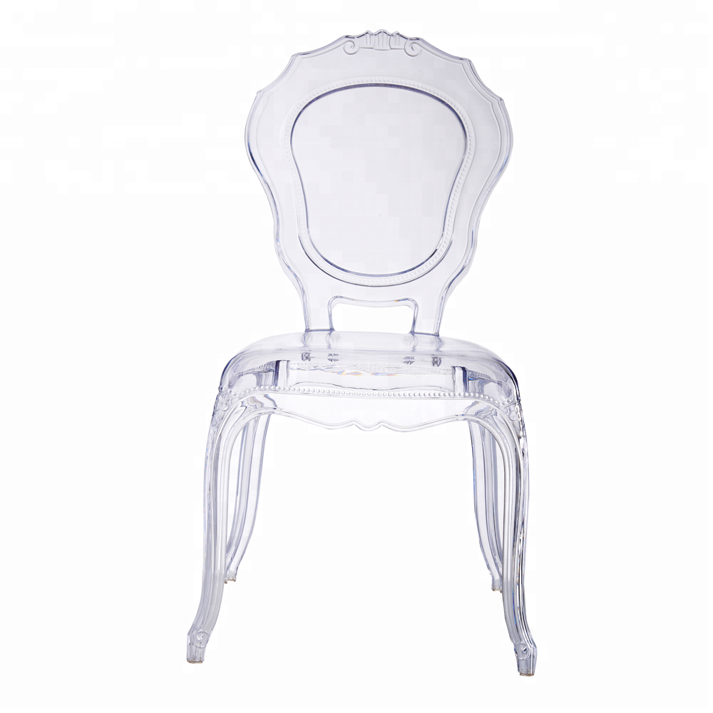 Acrylic Louis Ghost Chair Transparent for Wedding Events Hotel Furniture Modern Simple/modern/stackable Design Wholesale 500kgs