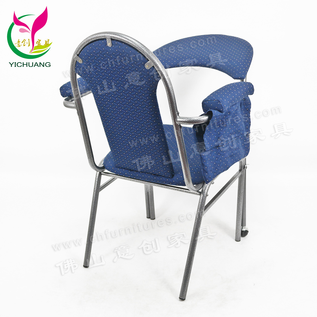 Wholesale church seater knock down metal padded islamic muslim prayer chair for elderly