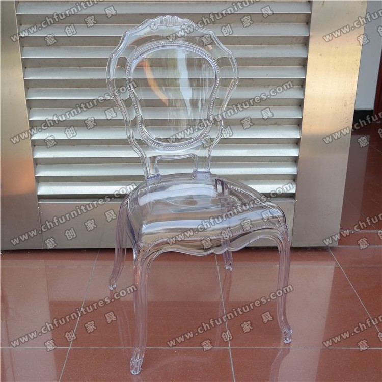 Acrylic Louis Ghost Chair Transparent for Wedding Events Hotel Furniture Modern Simple/modern/stackable Design Wholesale 500kgs