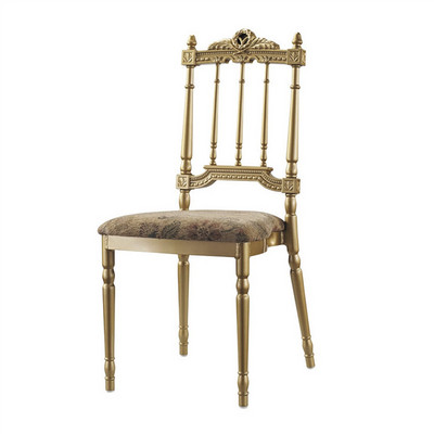 Wholesale antique royal metal golden King throne luxury wedding Napoleon chair