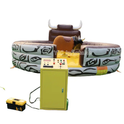 Large inflatable bullfighting machine Crazy party Electric swinging bull riding machine Inflatable Mechanical Bull Ride for Sale