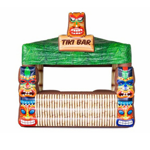 Inflatable Tropical Party Tiki Bar Exhibition Serving Inflatable Bar Tent inflatable Party Pub for outdoor party