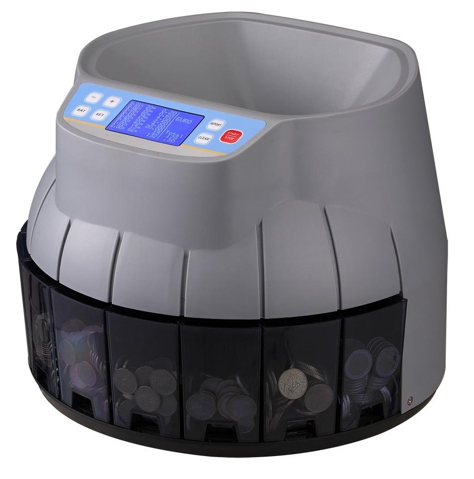 Automatic Fast Sort Mix Coins Counter Coin Sorter high speed ,accurately 100% With LCD/LED display Coin sorter/counter