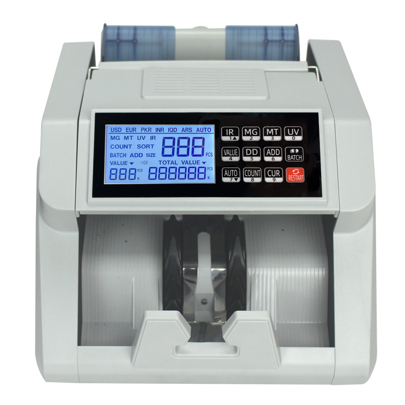 N95D2  Money Calculating Machine Fake Notes Detector Argentina Brasil Canadian Notes Paper /Polymer Money Counter