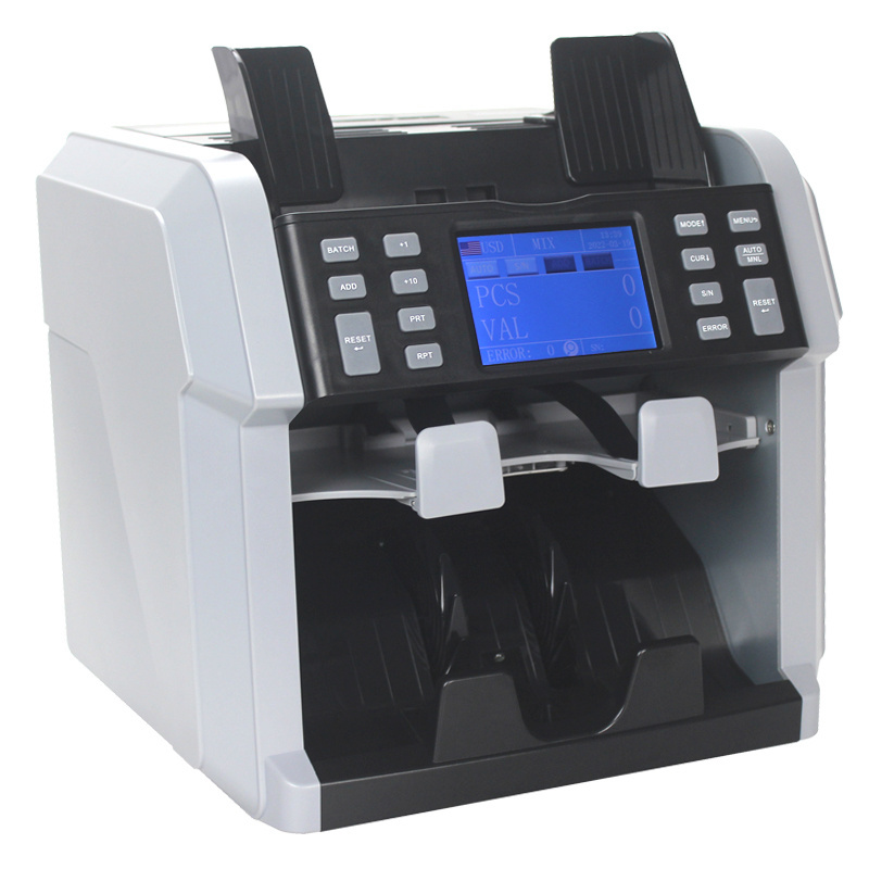 XD-2700 Touch Panel Money Counter Mixed Value Counting Machine Fake note sorter With Built in Printer Good Quality Value Counter