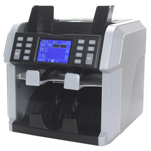 XD-2700 Touch Panel Money Counter Mixed Value Counting Machine Fake note sorter With Built in Printer Good Quality Value Counter