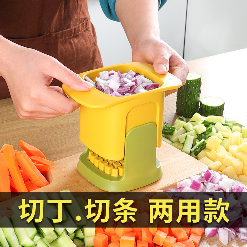 Home kitchen tools potato fries cutter multifunctional vegetable cutter fruit cut grain