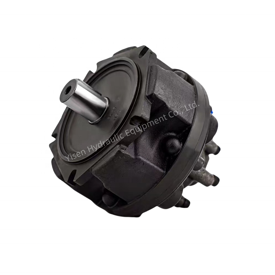 Hydraulic motor high speed 3000 rotation gear motor small volume CMF-3/5 series high pressure gear oil motor