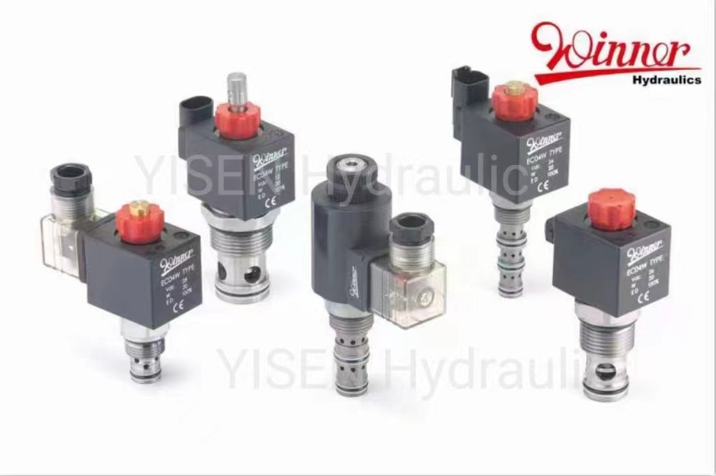 China Taiwan Winner hydraulic cartridge valve EP08W2A01N05 solenoid valve reversing valve original genuine