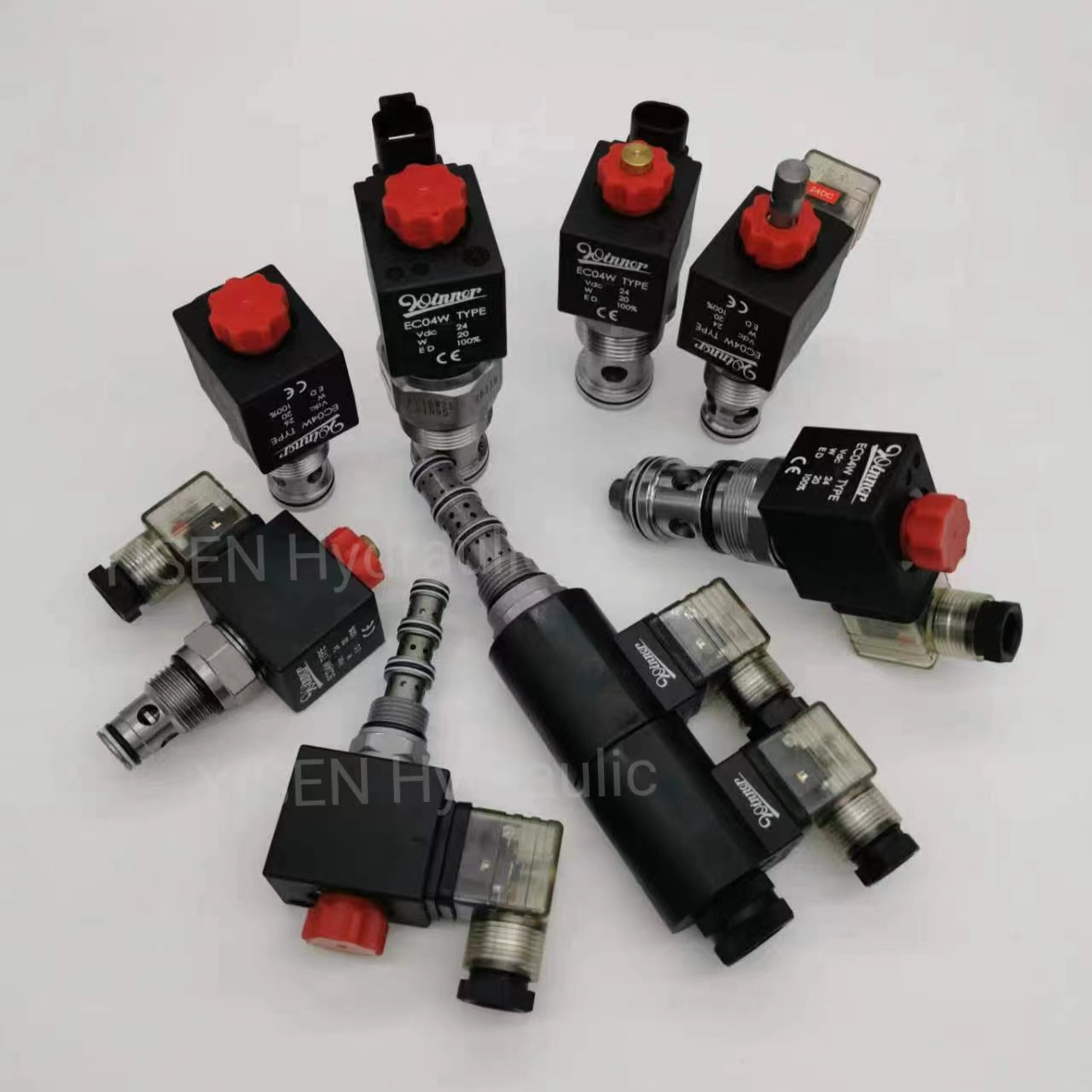 China Taiwan Winner hydraulic cartridge valve EP08W2A01N05 solenoid valve reversing valve original genuine