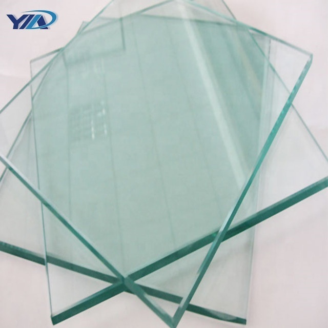 15mm thick balcony parapet wall transparent tempered glass size