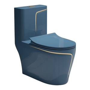 YIDA Modern Dual-Flush Floor Mounted Toilet,2023 Hot Sale Popular Chinese Cheongsam Style  One Piece Toilet