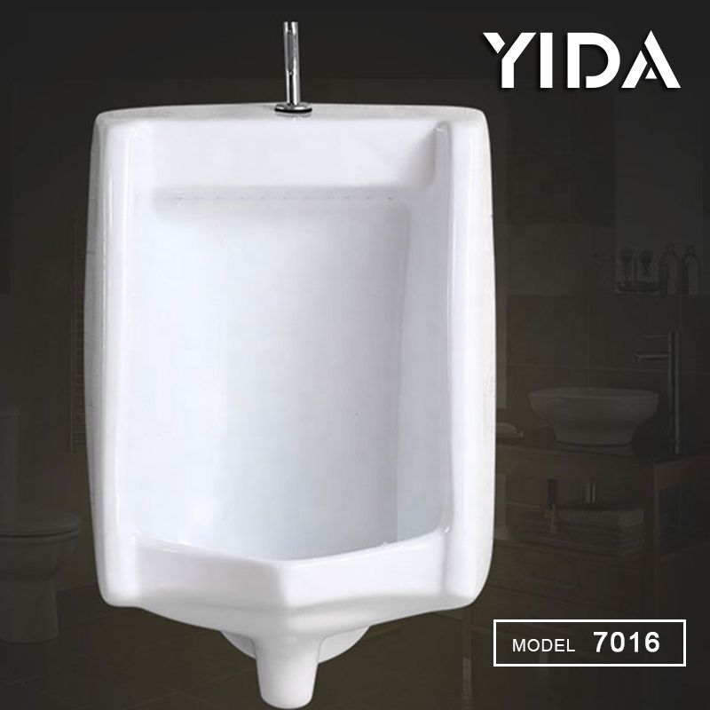 China manufacture 7016 square white ceramic urinal bowl ceramic urinal