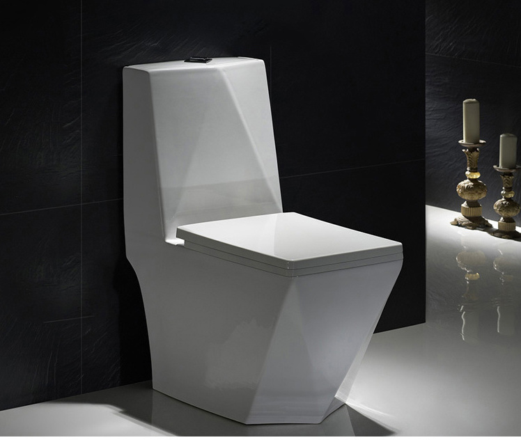 YIDA Elegant Design Revolving Siphonic Pissing One piece Ceramic Toilet