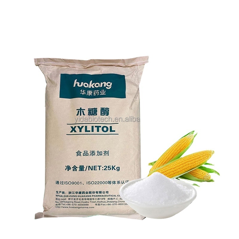 YDAWAY Manufacture Whosale Bulk 87-99-0 Food Grade top grade sweetener Xylitol Powder