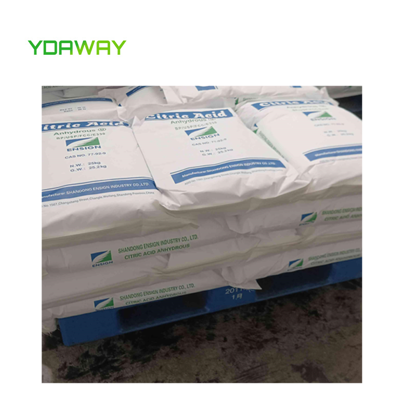 Encapsulated Monohydrate Ensign Anhydrous Price In China Citric Acid