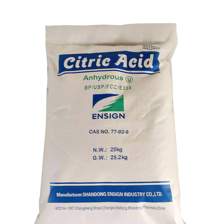 Food Grade Citric Acid Monohydrate Citric Acid Anhydrous Citric Acid