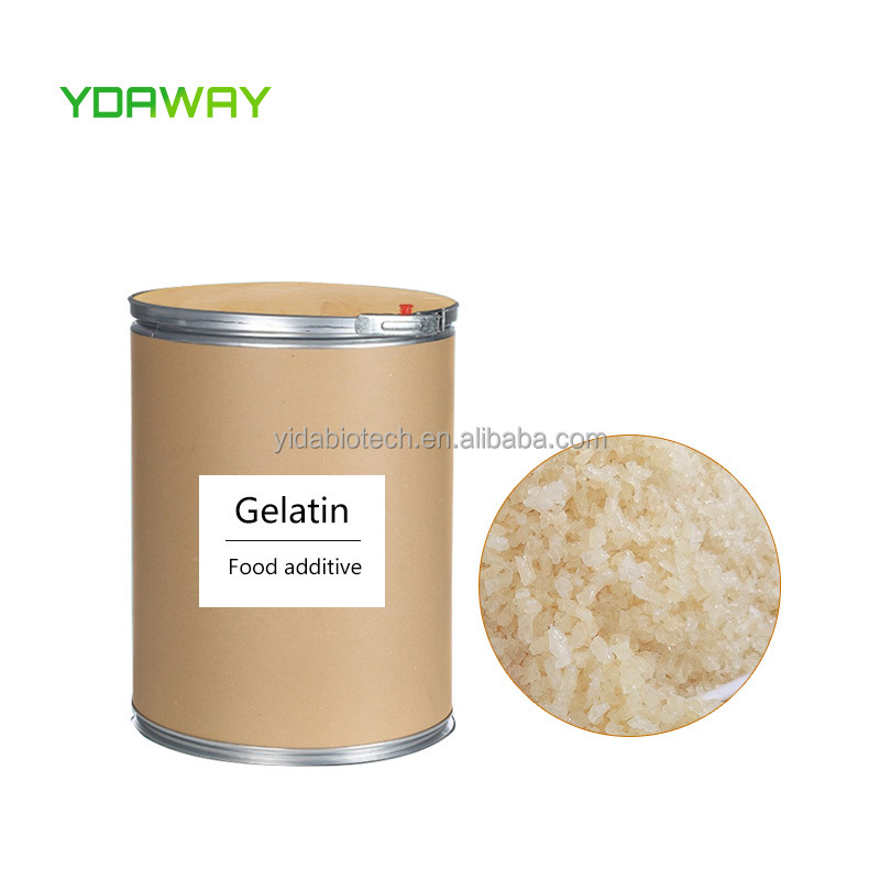 Food Additive bovine halal Gelatin powder Food Grade Bulk Gelatin for Jelly 25Kg/Bag