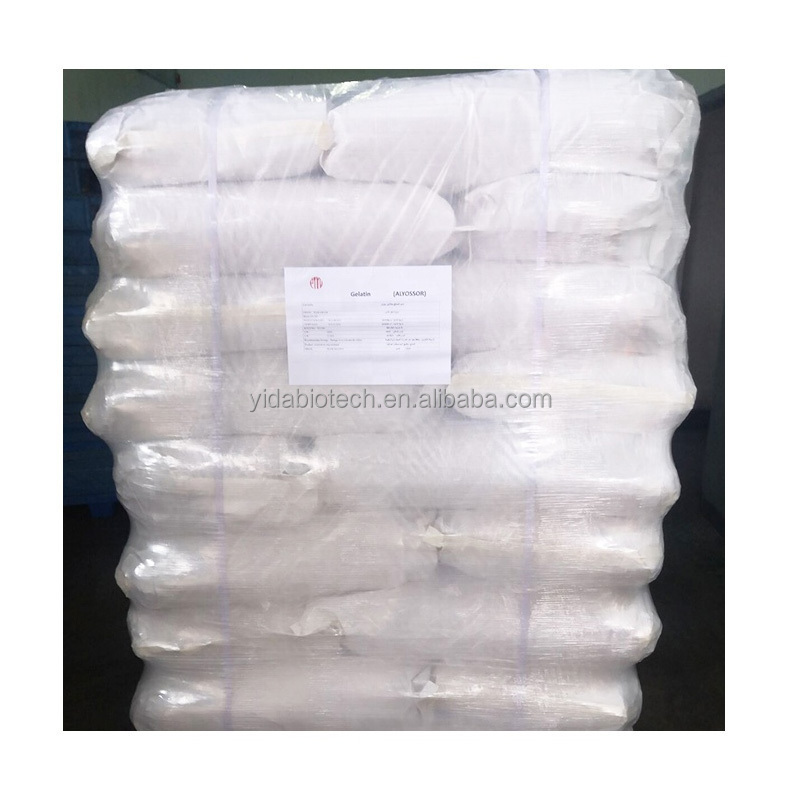 Food Additive bovine halal Gelatin powder Food Grade Bulk Gelatin for Jelly 25Kg/Bag