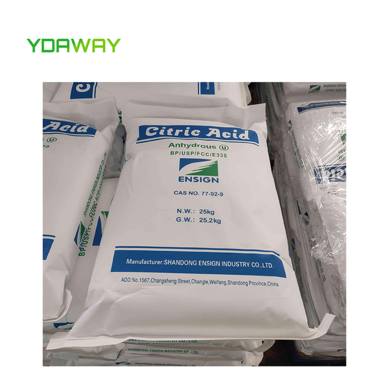 Encapsulated Monohydrate Ensign Anhydrous Price In China Citric Acid