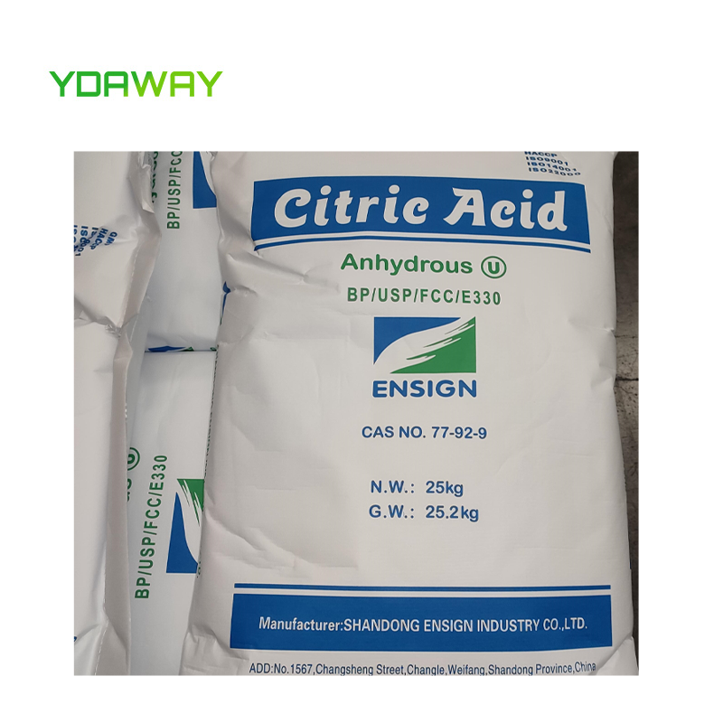 Encapsulated Monohydrate Ensign Anhydrous Price In China Citric Acid