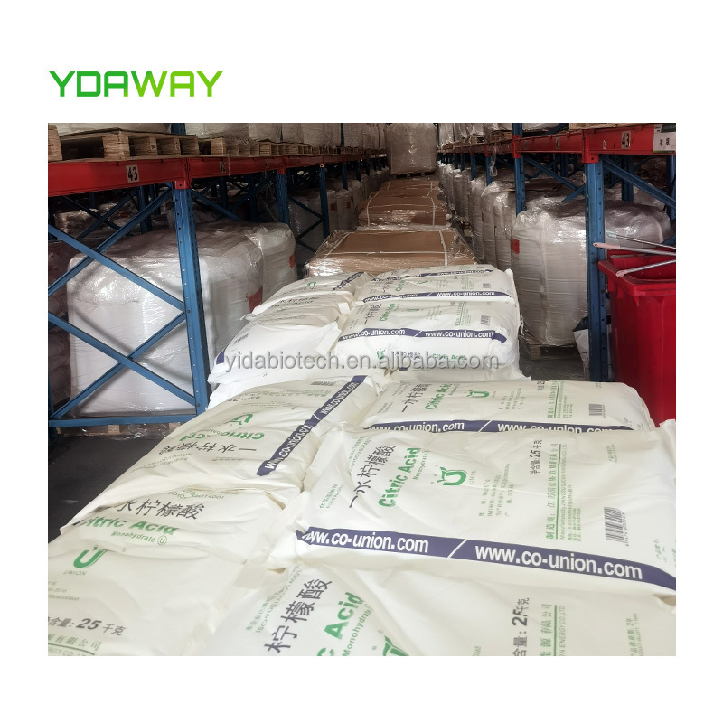 YDAWAY Manufacture Supply Best Price Food Grade Citric Acid Monohydrate anhydrous/Acid Citric Acidity regulator